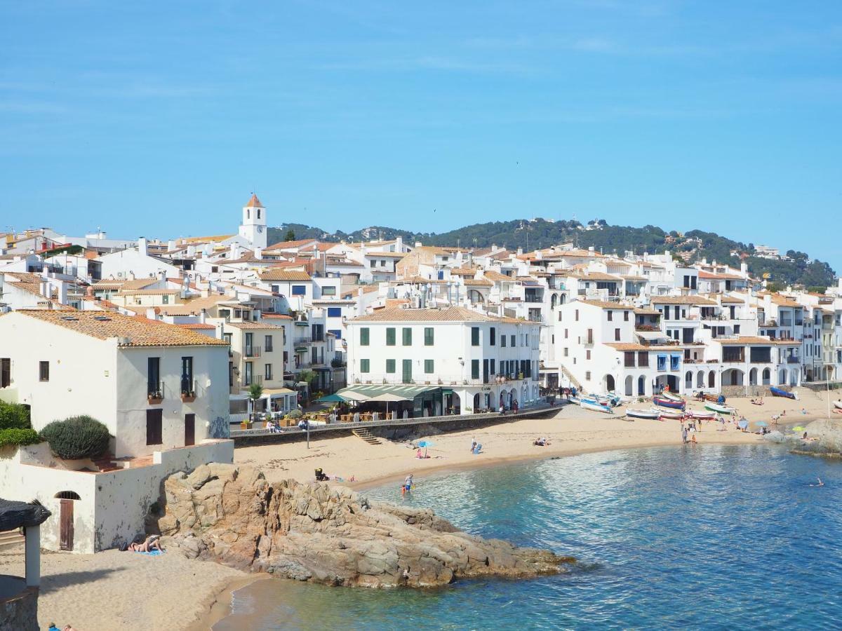 Apartamento En Calella De Palafrugell Con Vistas Al Mar, Piscina Y Terraza Exterior photo