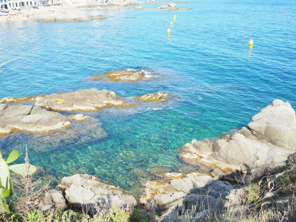 Apartamento En Calella De Palafrugell Con Vistas Al Mar, Piscina Y Terraza Exterior photo